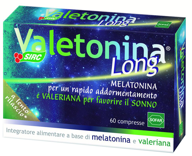 Valetonina Long - Integratore per Favorire il Sonno - 60 Compresse