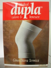 GINOCCHERA TERMICA DUPLA BIANCA M