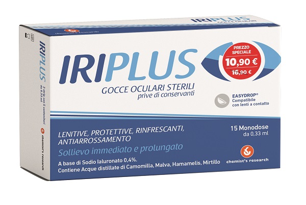 IRIPLUS EASYDROP 0,4% COLLIRIO 15 FLACONCINI MONODOSE DA 0,33 ML