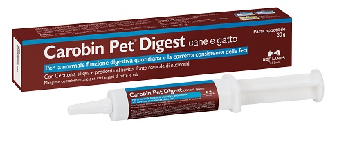 Carobin Pet Digest Mangime Complementare Cane e Gatto 30 g