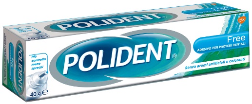 Polident Free - Adesivo per Protesi Gusto Neutro - 40 g