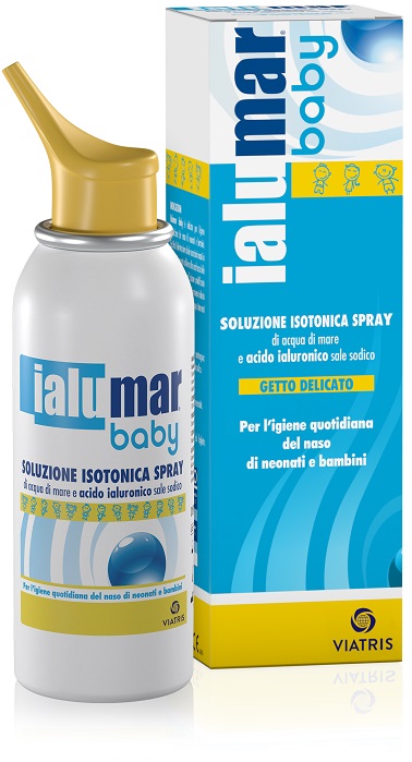 viatris italia srl ialumar baby - soluzione isotonica per l'igiene del naso - spray 100 ml