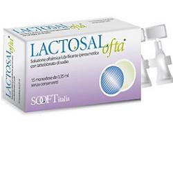 LACTOSAL OFTA SOLUZIONE OFTALMICA LUBRIFICANTE IPERTONICA 15FLACONCINI MONODOSE 0,35 ML