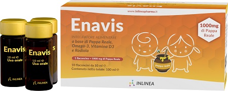 Enavis Integratore di Pappa Reale 10 Flaconcini