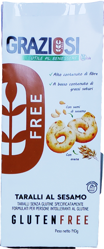 TARALLI AL SESAMO 140 G