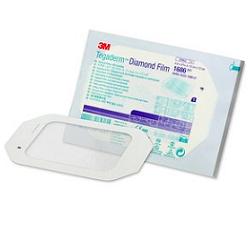 MEDICAZIONE IN FILM TRASPARENTE IN POLIURETANO CON MOTIVO ALOSANGA TEGADERM DIAMOND CON ADESIVO IPOALLERGENICO 10X12 CM