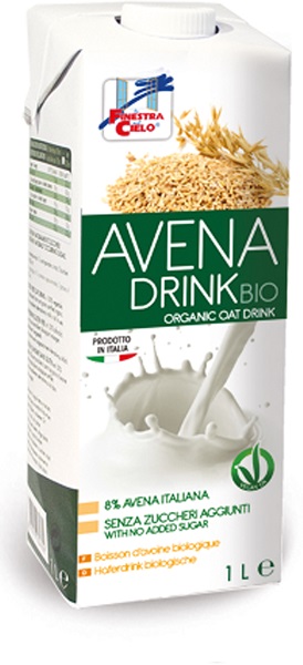 FSC AVENA DRINK BEVANDA DI AVENA BIO VEGAN SENZA ZUCCHERI AGGIUNTI 1 LT