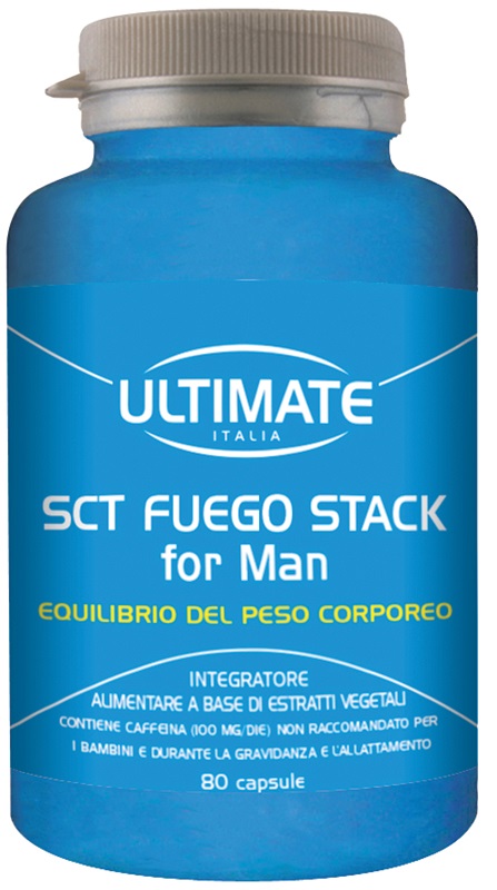 SCT FUEGO STACK FOR MAN 80 CAPSULE BARATTOLO 56 G