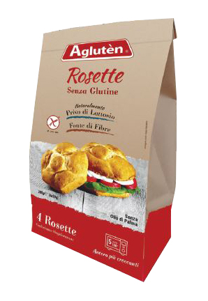 AGLUTEN PANE BIANCO ROSETTE 200 G