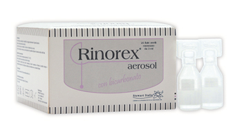 Rinorex Aerosol Soluzione Ipertonica con Bicarbonato 25 Pezzi