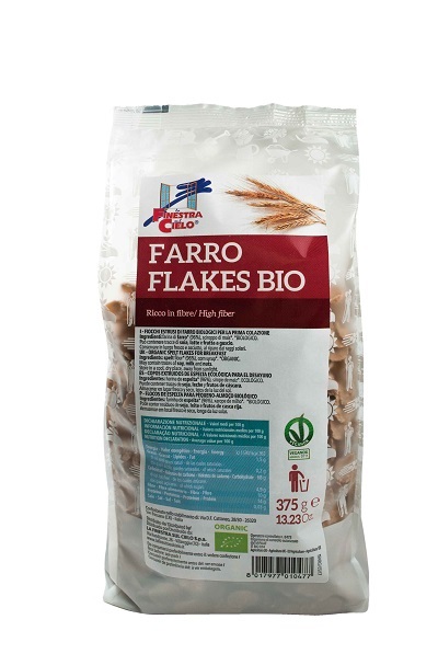 FSC BIOFIBRE+ FARRO FLAKES BIO AD ALTO CONTENUTO DI FIBRA 375 G