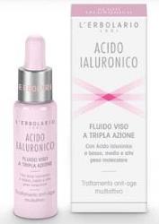 L'ERBOLARIO FLUIDO ACIDO IALURONICO VISO TRIPLA AZIONE 28 ML