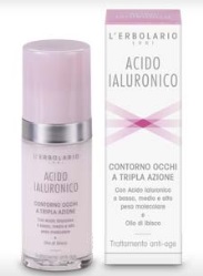 L'ERBOLARIO ACIDO IALURONICO CONTORNO OCCHI TRIPLA AZIONE 30 ML