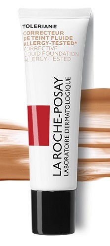La Roche-Posay Toleriane Teint - Fondotinta Correttore Fluido Colore N. 17 Toffee - 30 ml