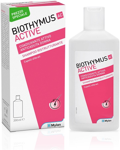 Biothymus AC Active - Shampoo per Capelli Fragili Donna - 200 ml