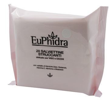 Euphidra Salviettine Struccanti Viso 20 Pezzi
