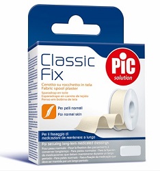CEROTTO IN ROCCHETTO PIC CLASSIC FIX TELA BIANCO 2,5X500 CMFUSTELLA