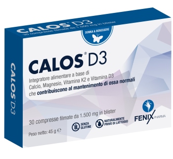 Calos D3 Integratore Benessere Ossa 30 Compresse