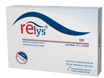 RELYS MONODOSE SOLUZIONE OFTALMICA 15 MINICONTENITORI DA 0,5ML SENZA CONSERVANTI