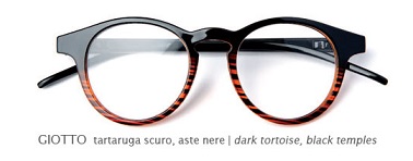 OCCHIALE PREMONTATO CORPOOTTO GIOTTO SCURO 1,00 DIOTTRIA