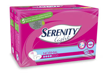 PANNOLONE PER INCONTINENZA SERENITY LIGHT LADY NORMAL 10 PEZZI