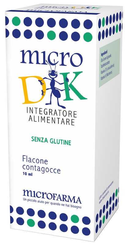 Micro DK Integratore Vitamina D e K 10 ml