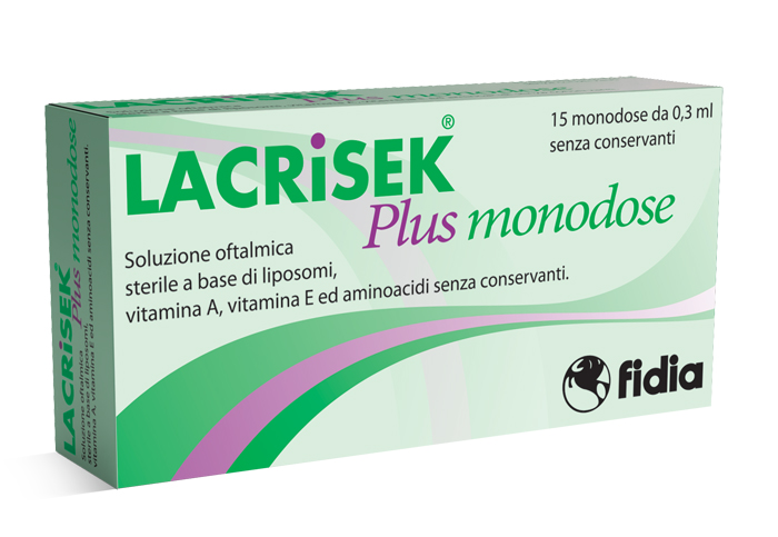 SOLUZIONE OFTALMICA LACRISEK PLUS 15 MONODOSE 0,3 ML