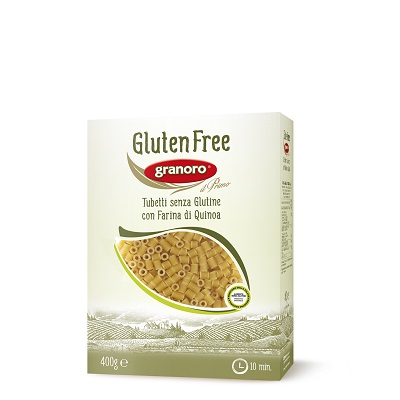 GLUTEN FREE GRANORO TUBETTI 400 G