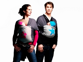 FASCIA PORTA BEBE' STRETCH WRAP DELUXE ANTHRACITE