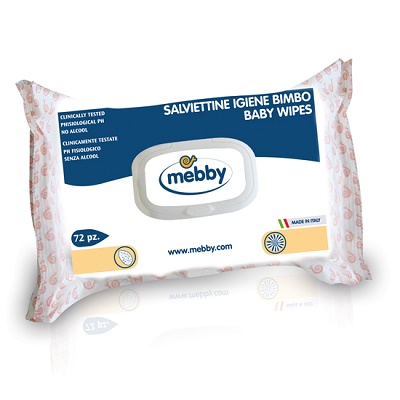 MEBBY SALVIETTINE IGIENE BAMBINI 72 PEZZI