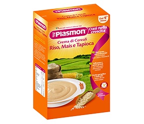 PLASMON CEREALI RISO MAIS TAPIOCA 230 G