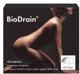 Biodrain Integratore Snellente e Drenante 180 Compresse