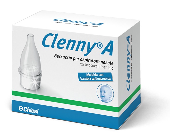 Clenny A - Beccuccio per Aspiratore Nasale - 20 Pezzi