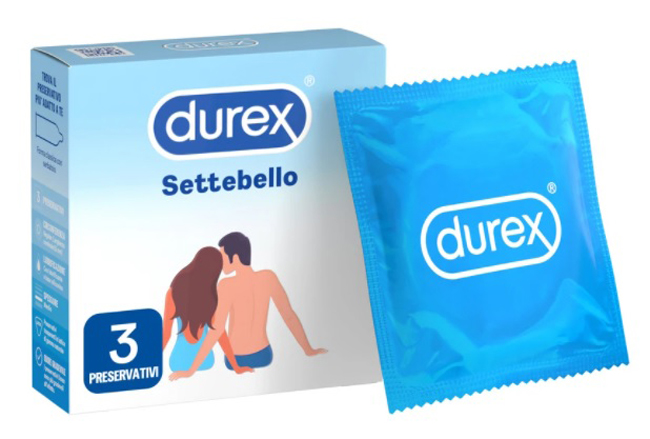 Durex Settebello Classico Profilattici 3 Pezzi