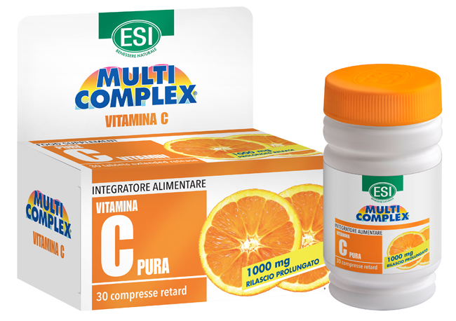 Esi Vitamina C Pura Retard Integratore - 30 Compresse