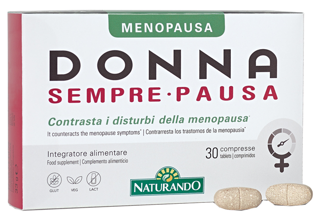 Donna Sempre Pausa - Integratore per Disturbi della Menopausa - 30 Compresse