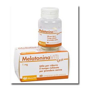 Melatonina Viti Fast - Integratore per Favorire il Sonno - 60 Compresse