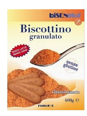 FOSFOVIT BISCOTTO GRANULARE SENZA GLUTINE BISENGLUT 400 G
