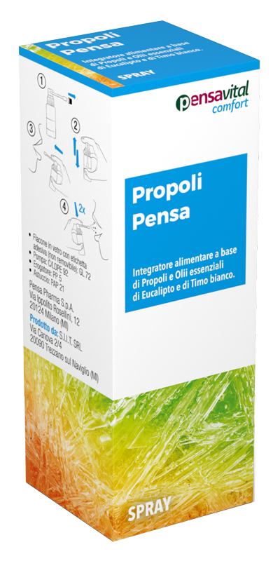 Propoli Pensa Spray Integratore Ricostituente 20 ml