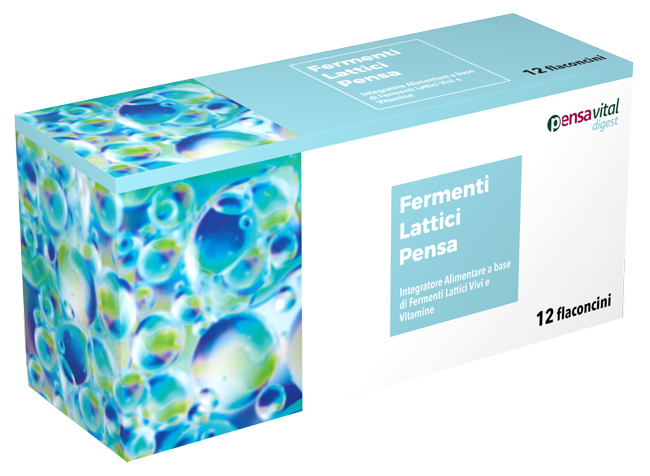 FERMENTI LATTICI PENSA 12 FLACONCINI DA 7 ML