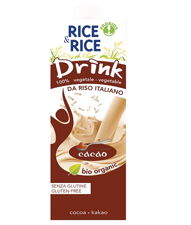 RICE&RICE BEVANDA DI RISO CON CACAO 1 LT