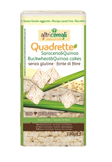 ALTRICEREALI QUADRETTE SARACENO E QUINOA BIO 130 G