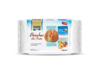 GIUSTO SENZA ZUCCHERO BRIOCHE FRUTTA 180 G