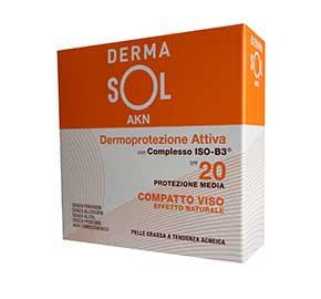 DERMASOL AKN VISO COMPATTO 10 G