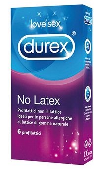Durex No Latex Profilattici 6 Pezzi