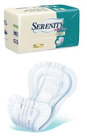 PANNOLONE PER INCONTINENZA SERENITY SOFTDRY SAGOMATO TRASPIRANTE FORMATO EXTRA 30 PEZZI