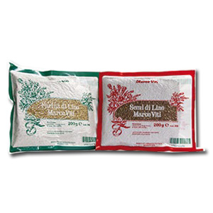 Marco Viti Farina di Lino - Trattamento di Infiammazioni Bronchiali - 200 g