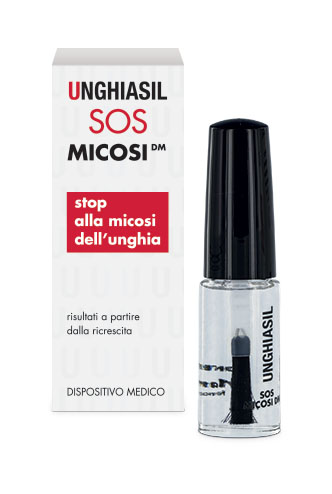 Marco Viti Unghiasil SOS Micosi - Smalto per il Trattamento della Micosi - 5 ml + Pennello Applicatore