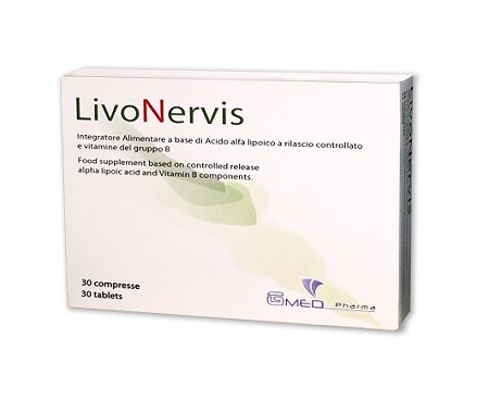 LIVONERVIS 30 COMPRESSE 37,19 G