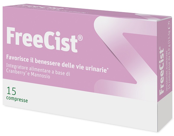 Freecist Integratore per Vie Urinarie 15 Compresse